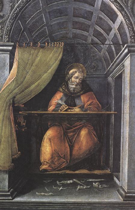 Sandro Botticelli St Augustine in his Study (mk36) France oil painting art